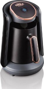 Arzum OKKA Minio Turkse Koffiemachine OK004-0400 | Zwart/Koper - Dubbelzijdige koffiepot - 4 kopjes - 480W - Afbeelding 3