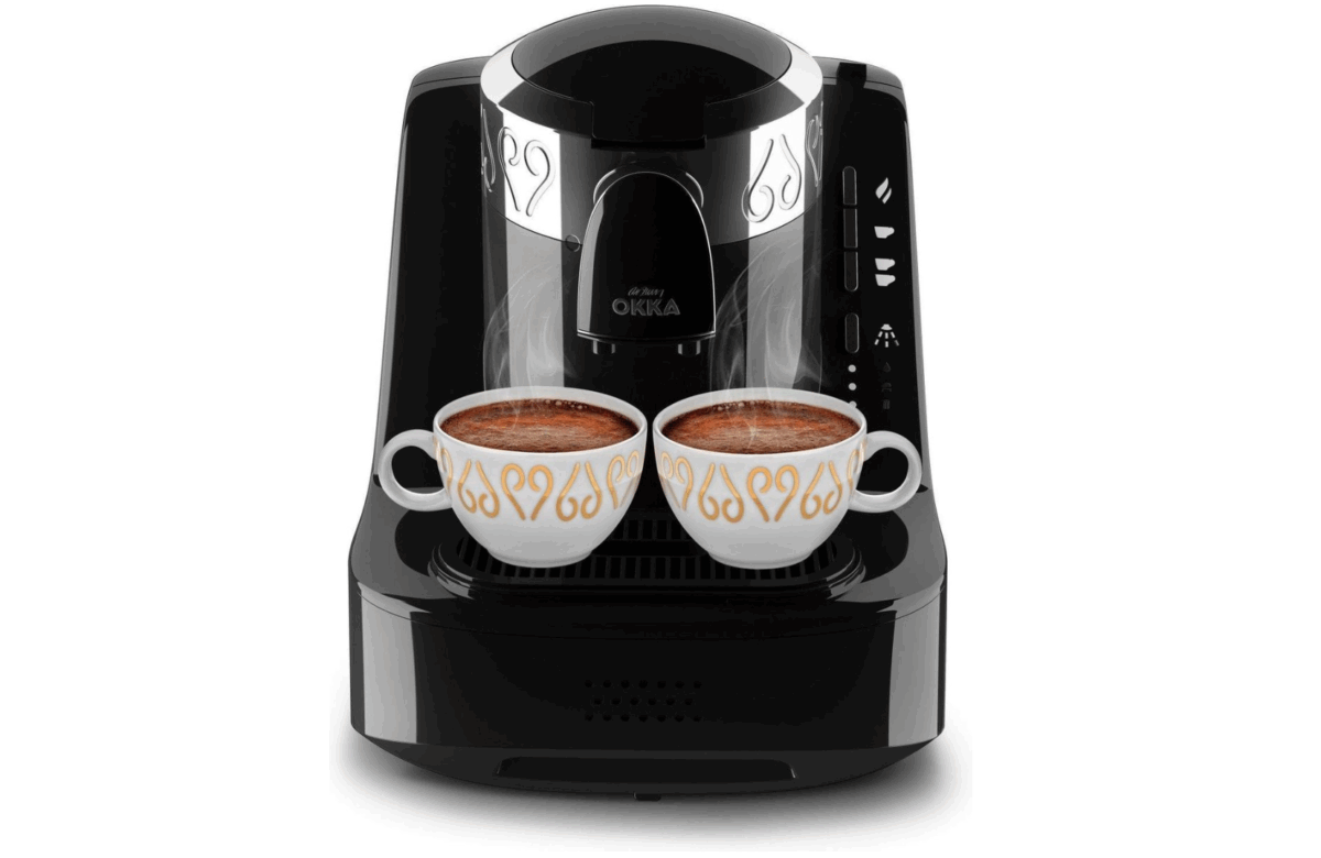 Arzum OKKA Turks Koffiezetapparaat OK001-0100 | Zwart/Chroom - 2 kopjes - Aanpasbare temperatuur - Volautomatisch - 710W - Afbeelding 1