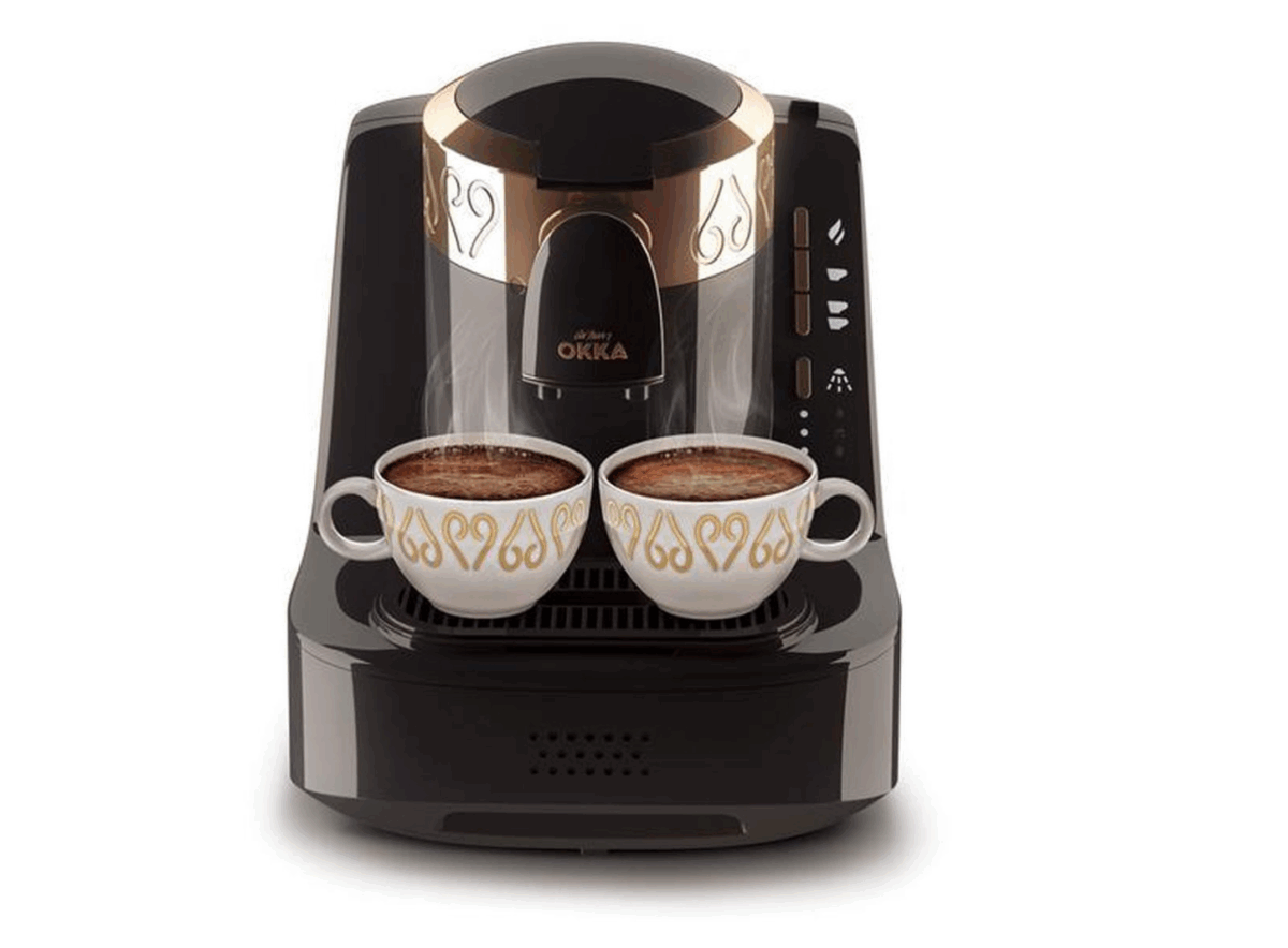 Arzum OKKA Turks Koffiezetapparaat OK001-0100 | Zwart/Koper - 2 kopjes - Aanpasbare temperatuur - Volautomatisch - 710W - Afbeelding 1