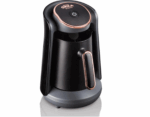 Arzum OKKA Minio Turkse Koffiemachine OK004-0400 | Zwart/Koper - Dubbelzijdige koffiepot - 4 kopjes - 480W