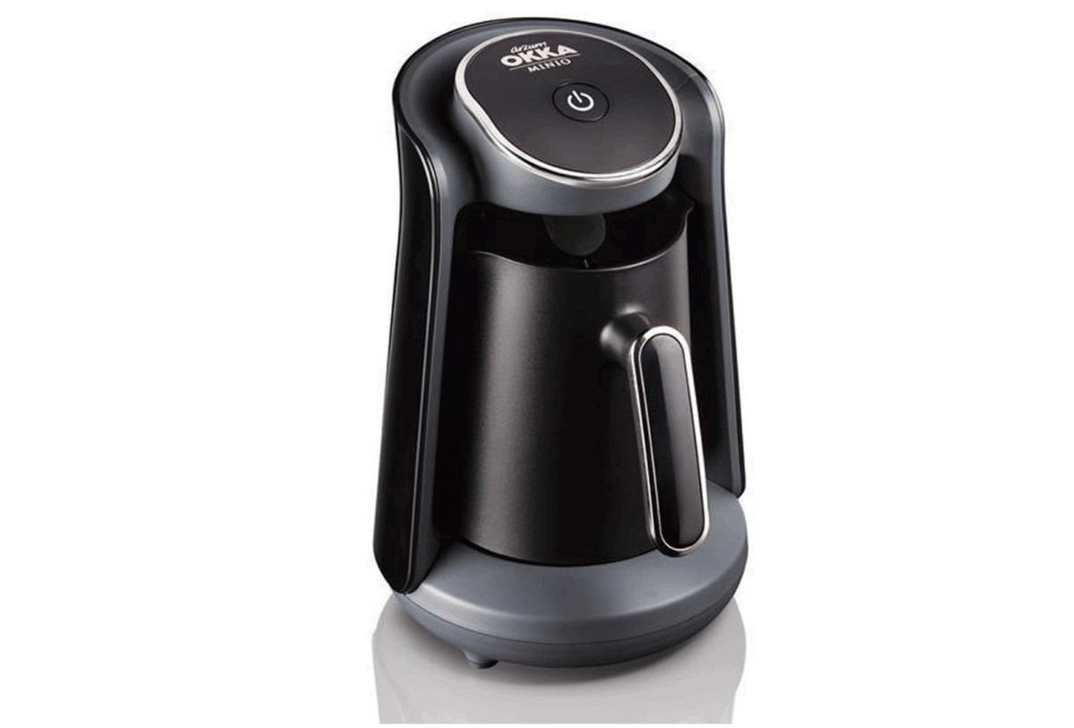 Arzum OKKA Minio Turkse Koffiemachine OK004-0500 | Zwart/Chroom - Dubbelzijdige koffiepot - 4 kopjes - 480W – Bild 1