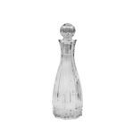 Alegre Linea Glazen Karaf Iris – Luxe Waterkaraf met Stop – 11x33 cm – Kristallook – Voor Water, Wijn of Sap – Transparant