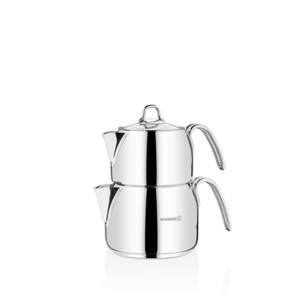 Korkmaz Perla A027 - RVS Theepot Set - 1400 ml - Inductiegeschikt