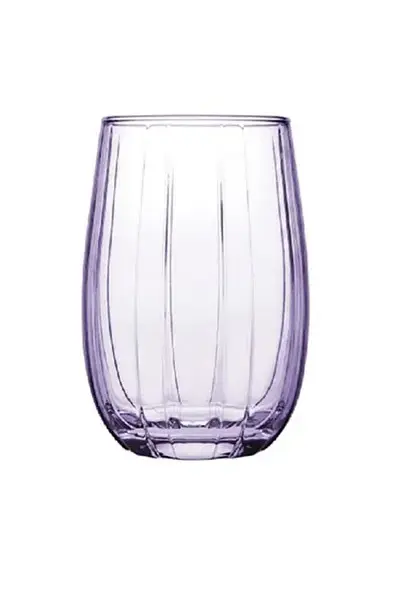 Pasabahce Linka - Paarse Glazen - 380 ml - Set van 3