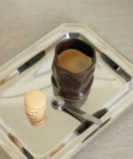 Keramieken Diamond Mok – 290 ml – Mocha Mousse - Handgemaakt – Set van 2 – Geaffecteerd Design – Hittebestendig - Image 6