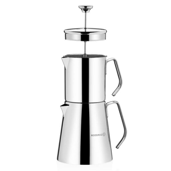 Korkmaz Aqua A225 - RVS Theepot - French Press - 1500 ml
