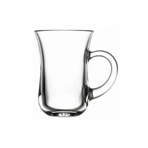 G4U Lina - Theeglazen Met Oor - 145 ml - Set van 6