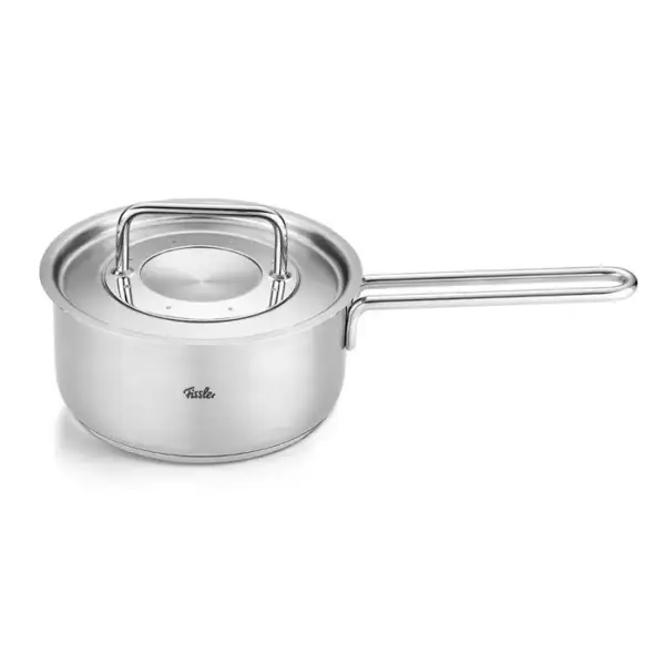 Fissler Pure Collection - Kookpan Laag met Glasdeksel - 20cm