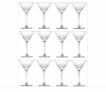 Pasabahce Timeless Martini 440176 - Cocktailglas - Set van 12 - 230 ml