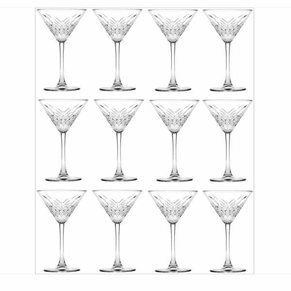 Pasabahce Timeless Martini 440176 - Cocktailglas - Set van 12 - 230 ml