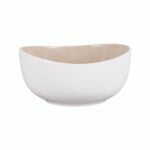 Bricard Colmar - Porseleinen Dinerset / Serviesset - Wit Taupe - 27-Delig - Görsel 6