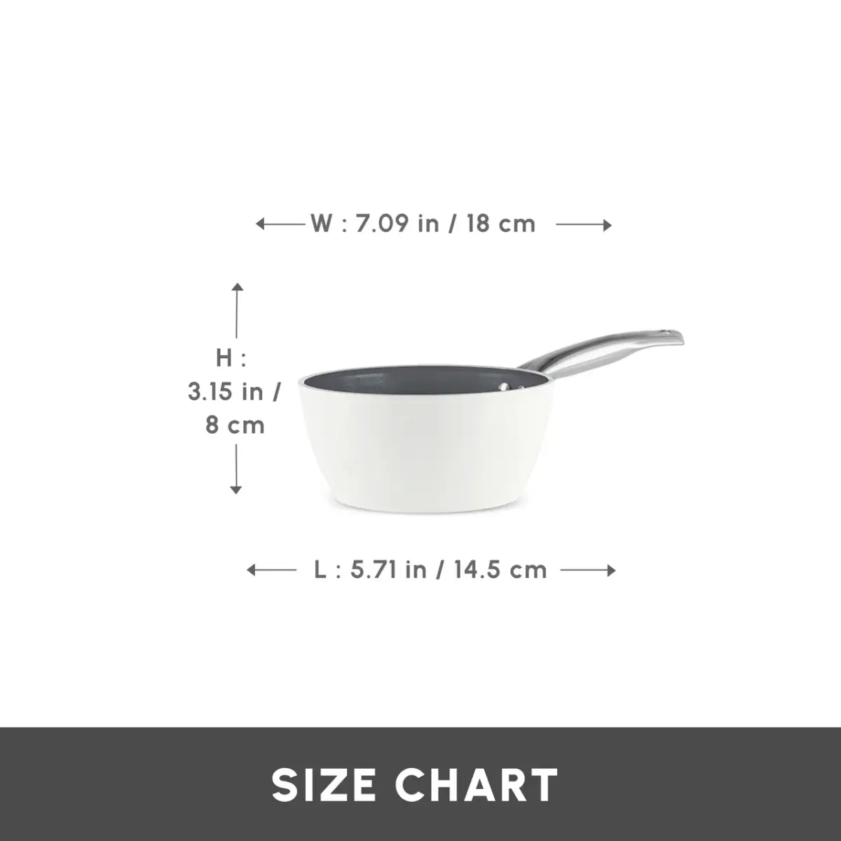 Karaca Swiss Crystal - Sauspan - 18 cm – Inductie – Image 3