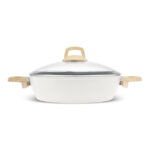 Karaca Swiss Crystal - Ondiepe Pan -30 cm - Crème
