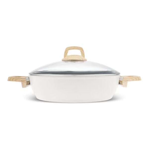 Karaca Swiss Crystal - Ondiepe Pan -30 cm - Crème