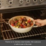 Karaca Swiss Crystal - Lage Kookpan met Deksel – 26 cm – Inductie Geschikt – RVS Handgreep - Afbeelding 3