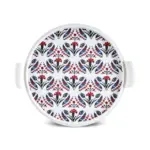 Karaca Ebru - Cake Dome met Standaard – 35 cm Multikleur - Afbeelding 2