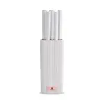 Karaca Massimo Line - 6-delige RVS Messenset – Cream