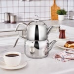 Karaca Manes - Medium Theepot –  18/10 RVS -  1950 ml - Afbeelding 2