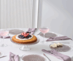 Karaca Rattan - 7-delige Serveerset – 6 Personen -  Grijs - Afbeelding 2
