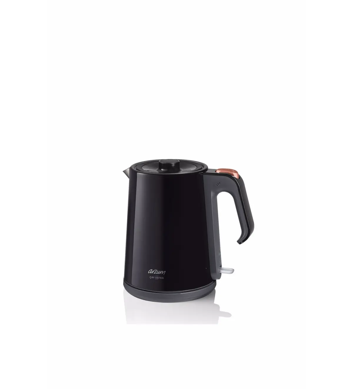 Arzum cay Sefasi AR3080‑S - Zwarte Elektrische Turkse Theemaker - 1650 W - 1800 ml – Image 2