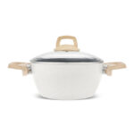 Karaca Swiss Crystal - Kookpot - Crème - 20 cm