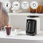Karaca Hatir Hups - Turkse Koffiemachine & Melkopschuimer – Crème – 535W - Görsel 2