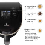 Karaca Hatir Hups - Turkse Koffiemachine & Melkopschuimer – Crème – 535W - Görsel 3