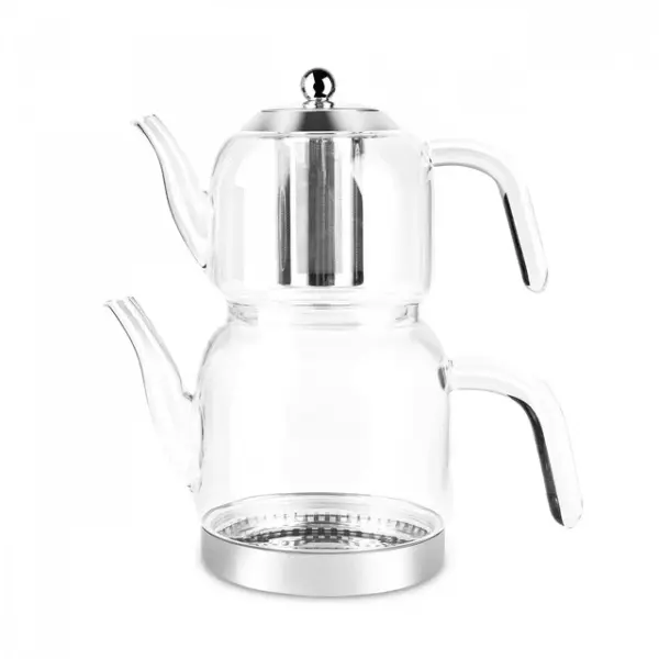 Karaca Panora - Family-Size Glazen Theepot – 1250 ml