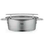 Fissler Phi Collection - Kookpan Laag met Glasdeksel - 24cm